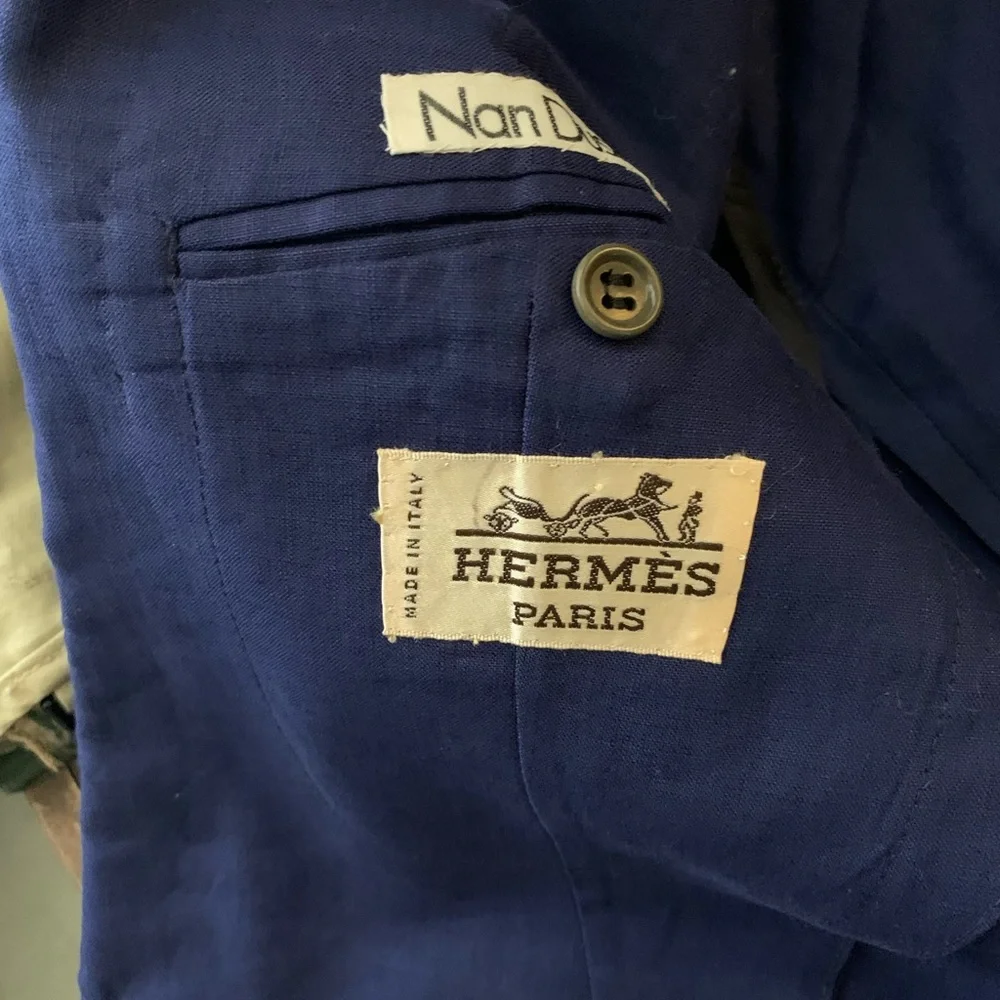 Men’s linen hermes blazer - Picture 5 of 6